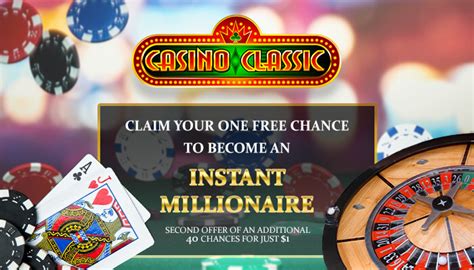  1 deposit clabic casino